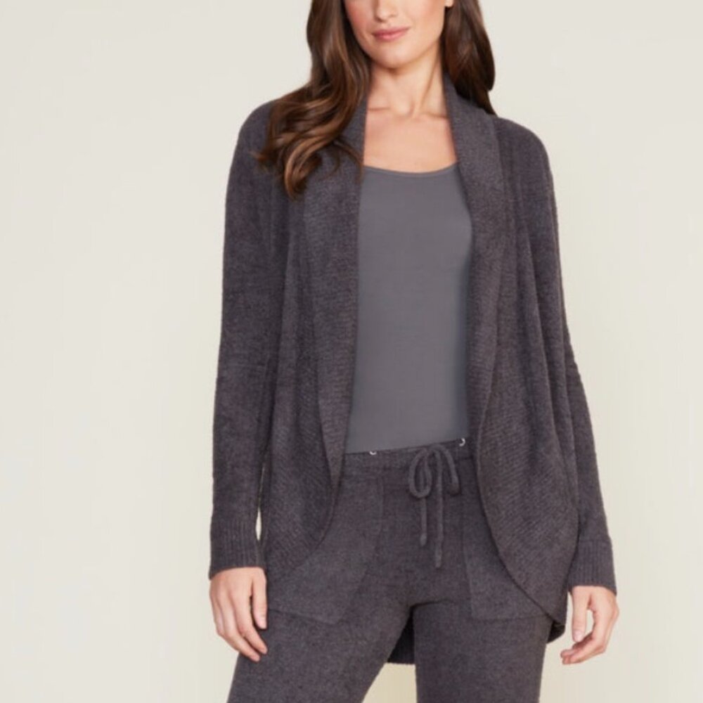 Barefoot Dreams CozyChic Lite Circle Cardigan Style 452 Sz L/XL